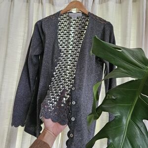 100% cashmere cardigan